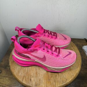 Nike Invincible Run Flyknit 3 Shoes Womens Size 10 Pink ZoomX Running DR2660-602